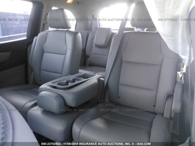 5FNRL5H65FB060421 - 2015 HONDA ODYSSEY EXL GRAY photo 8