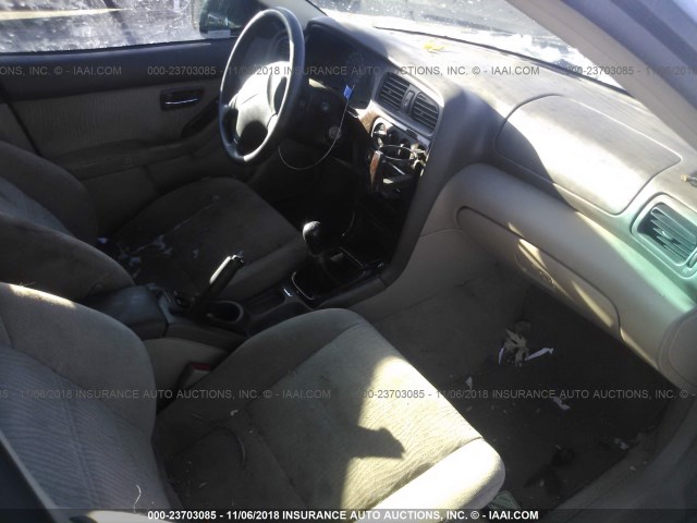 4S3BH6750Y6672641 - 2000 SUBARU LEGACY OUTBACK AWP 绿色 照片 5