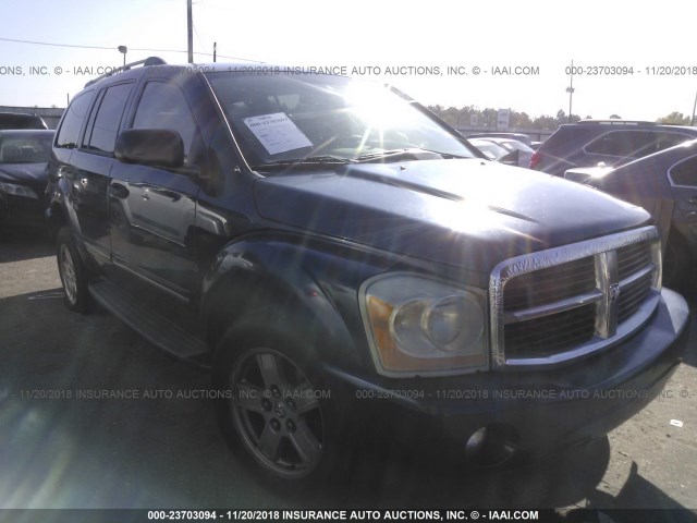 1D4HD58276F159200 - 2006 DODGE DURANGO LIMITED BLUE photo 1