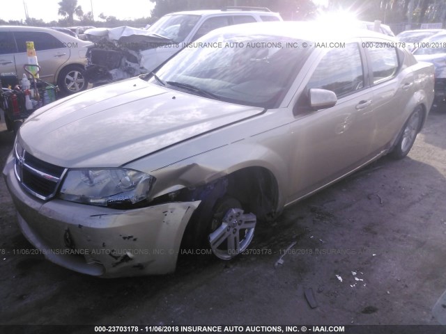 1B3CC1FB3AN206339 - 2010 DODGE AVENGER EXPRESS 金色 照片 2