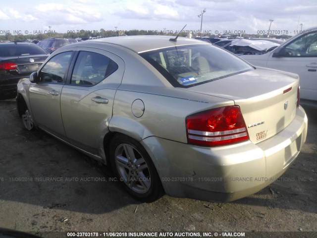 1B3CC1FB3AN206339 - 2010 DODGE AVENGER EXPRESS 金色 照片 3