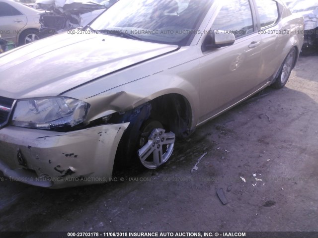 1B3CC1FB3AN206339 - 2010 DODGE AVENGER EXPRESS 金色 照片 6