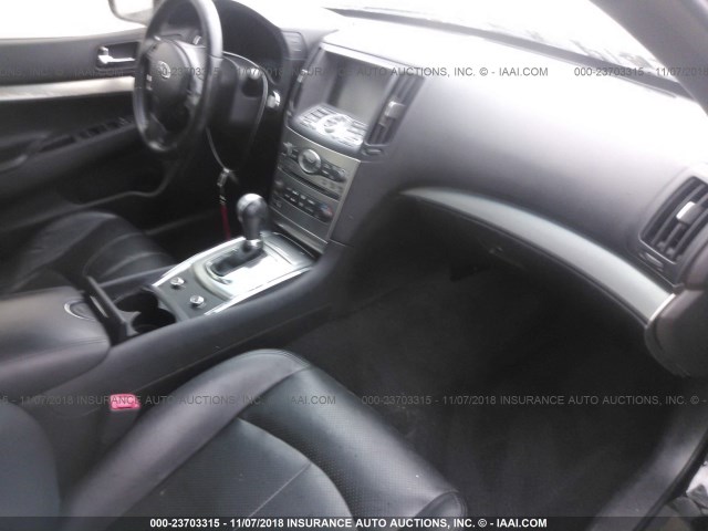 JN1CV6AP1CM932995 - 2012 INFINITI G37 SPORT BLACK photo 5