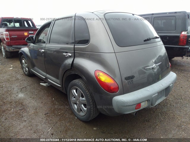 3C8FY68B32T380001 - 2002 CHRYSLER PT CRUISER LIMITED/DREAM CRUISER GRAY photo 3