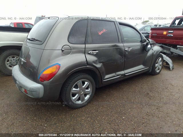 3C8FY68B32T380001 - 2002 CHRYSLER PT CRUISER LIMITED/DREAM CRUISER GRAY photo 4