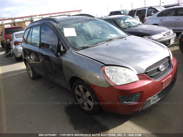 KNAFG525877061462 - 2007 KIA RONDO LX/EX GRAY photo 6