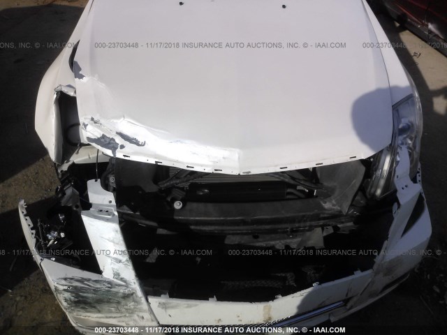 1G6DF577690125522 - 2009 CADILLAC CTS WHITE photo 6