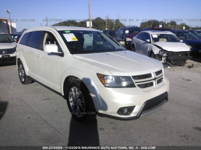 3C4PDCEG4GT103512 - 2016 DODGE JOURNEY R/T WHITE photo 6