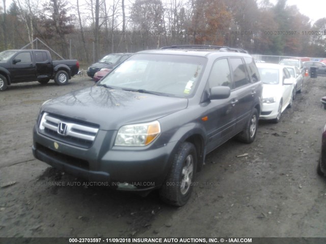 5FNYF18308B015505 - 2008 HONDA PILOT SE GRAY photo 2