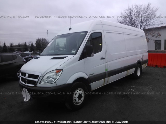 WD0PF445685345114 - 2008 DODGE SPRINTER 3500 WHITE photo 2