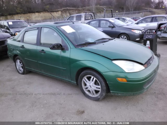 1FAFP34P82W222614 - 2002 FORD FOCUS SE/SE COMFORT GREEN photo 1