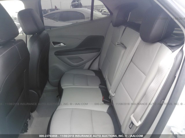 KL4CJCSB1EB673332 - 2014 BUICK ENCORE SILVER photo 8