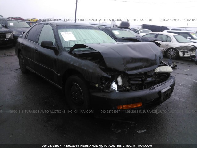 1HGCD5623TA087240 - 1996 HONDA ACCORD DX BLACK photo 1