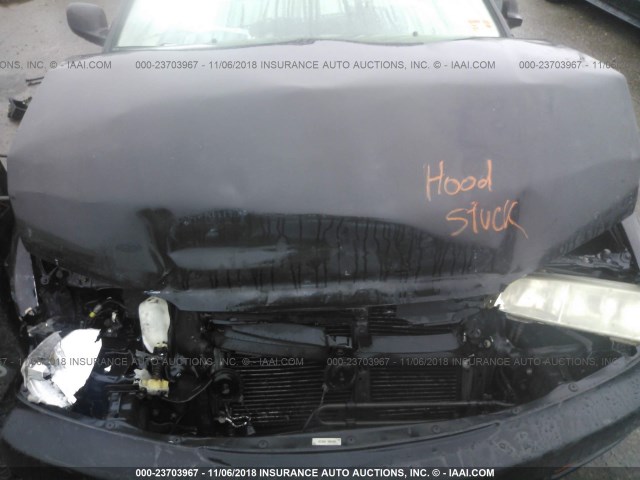 1HGCD5623TA087240 - 1996 HONDA ACCORD DX BLACK photo 10