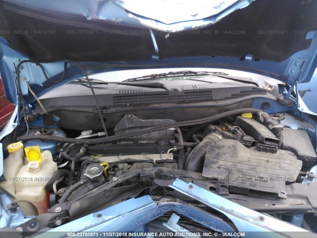 1B3HB48BX8D525227 - 2008 DODGE CALIBER SXT BLUE photo 10