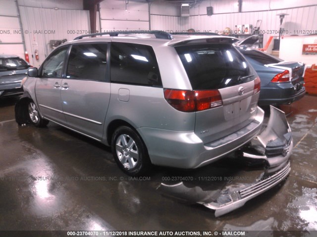 5TDZA23CX5S323143 - 2005 TOYOTA SIENNA CE/LE TAN photo 3