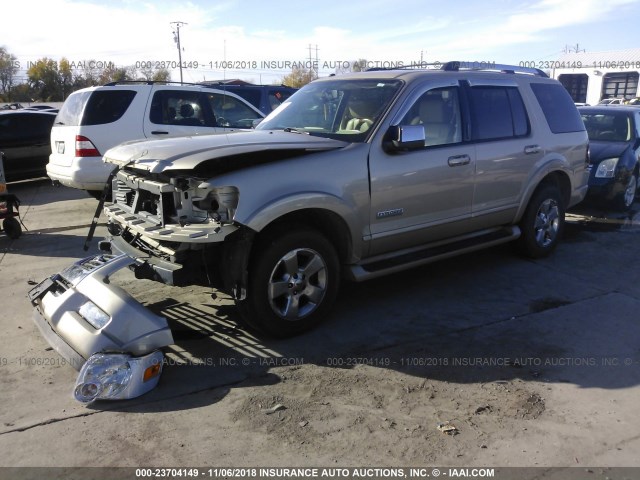 1FMEU75836UB40719 - 2006 FORD EXPLORER LIMITED GOLD photo 2