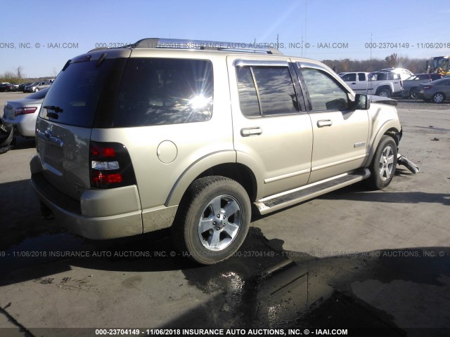 1FMEU75836UB40719 - 2006 FORD EXPLORER LIMITED GOLD photo 4