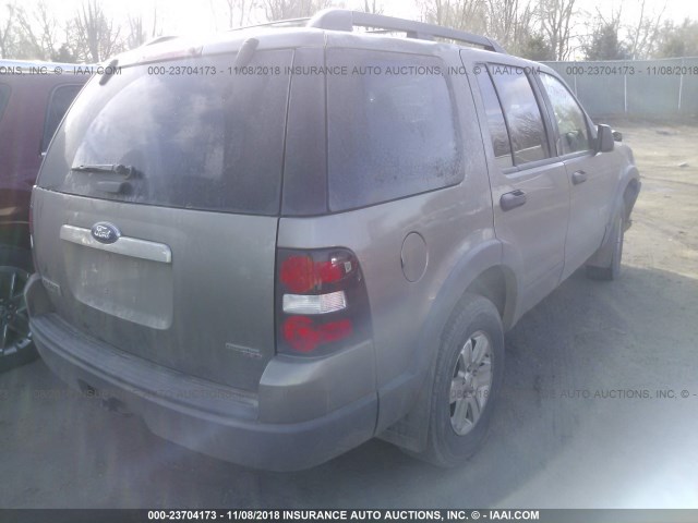 1FMEU73E06ZA02132 - 2006 FORD EXPLORER XLT GRAY photo 4