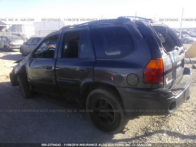 1GKDT13SX42228338 - 2004 GMC ENVOY GRAY photo 3