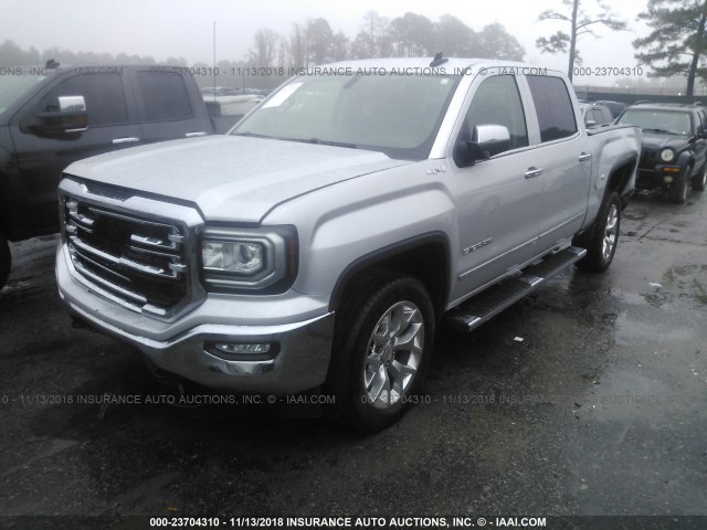 3GTU2NECXHG226730 - 2017 GMC SIERRA K1500 SLT GRAY photo 2