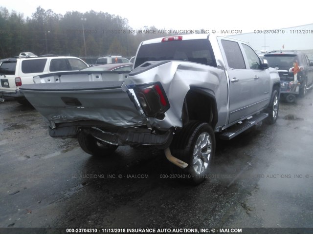 3GTU2NECXHG226730 - 2017 GMC SIERRA K1500 SLT GRAY photo 4