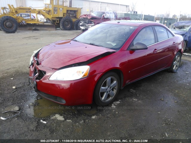 1G2ZH558364170032 - 2006 PONTIAC G6 GT RED photo 2