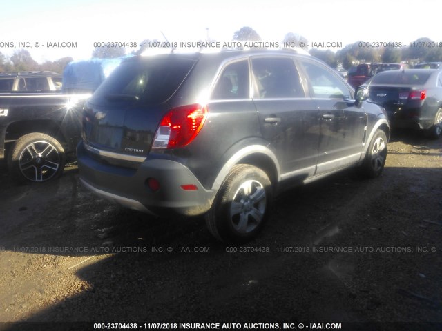 3GNAL1EK7DS580963 - 2013 CHEVROLET CAPTIVA LS 黑色 照片 4