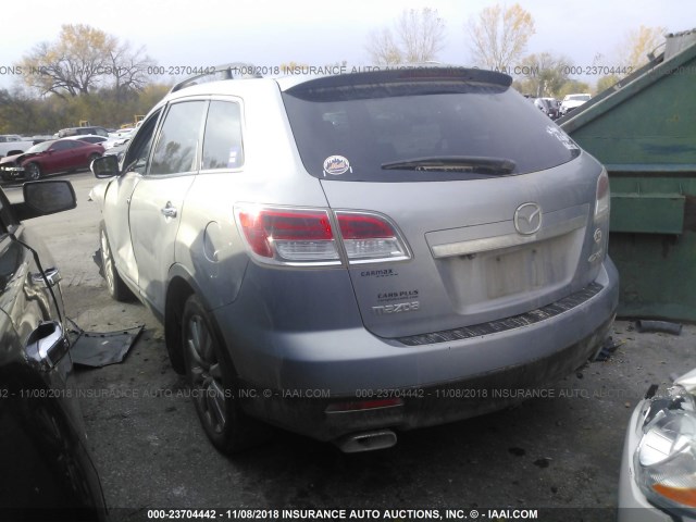 JM3TB38Y270105742 - 2007 MAZDA CX-9 SILVER photo 3