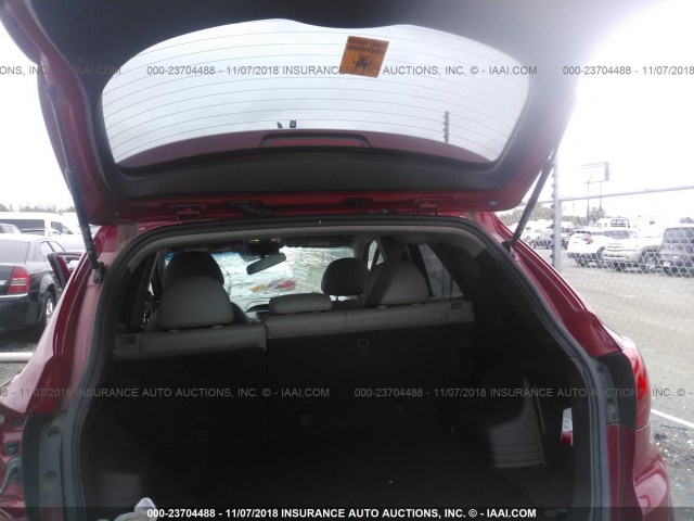 KM8JUCAG3FU102833 - 2015 HYUNDAI TUCSON LIMITED/SE RED photo 8