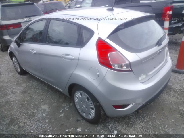 3FADP4TJ1EM234277 - 2014 FORD FIESTA S SILVER photo 3