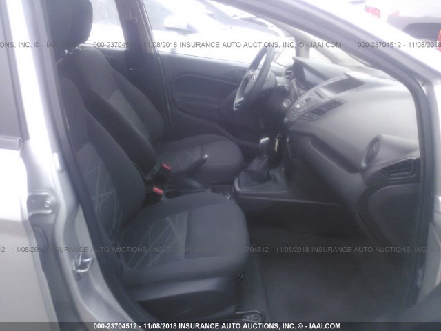 3FADP4TJ1EM234277 - 2014 FORD FIESTA S SILVER photo 5