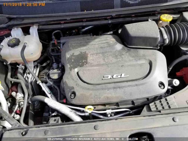 2C4RC1BG2JR119657 - 2018 CHRYSLER PACIFICA TOURING L Կարմիր լուսանկար 12
