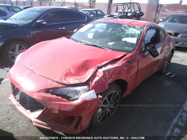 JF1ZCAB13J9603103 - 2018 SUBARU BRZ 2.0 PREMIUM RED photo 6