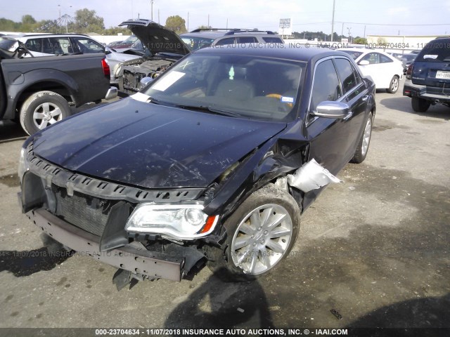 2C3CCACG9CH186080 - 2012 CHRYSLER 300 LIMITED BROWN photo 2