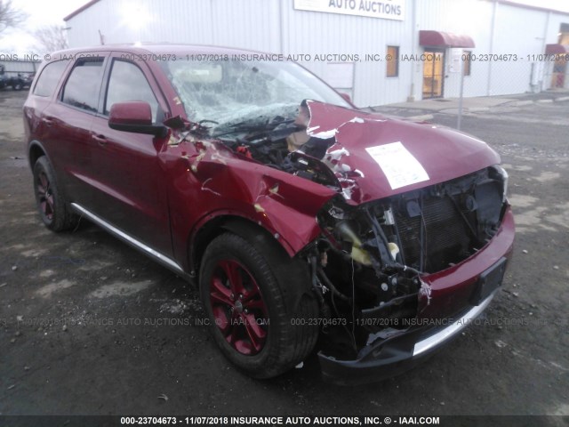 1D4RD2GG2BC648390 - 2011 DODGE DURANGO EXPRESS RED photo 6