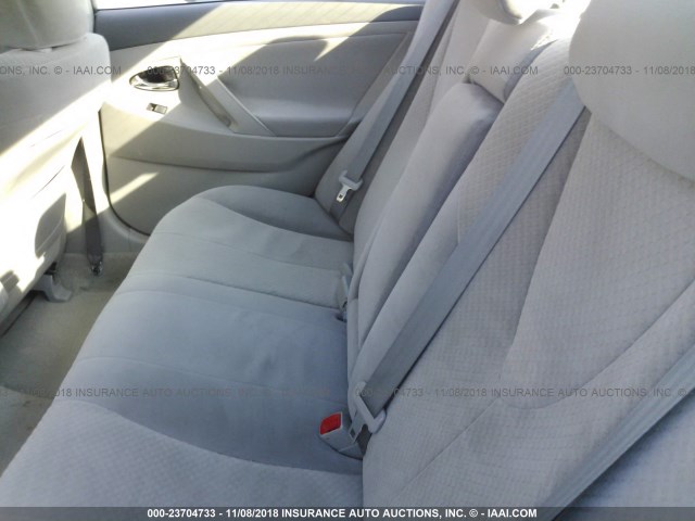 4T1BE46K47U155918 - 2007 TOYOTA CAMRY NEW GENERAT CE/LE/XLE/SE SILVER photo 8