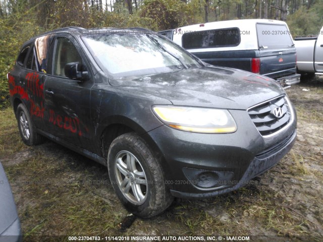 5NMSG3ABXAH339971 - 2010 HYUNDAI SANTA FE GLS GRAY photo 1