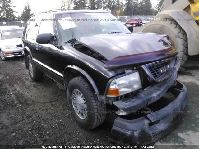 1GKCT18W3XK515323 - 1999 GMC JIMMY BLACK photo 1