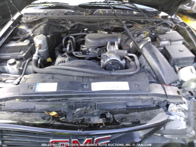 1GKCT18W3XK515323 - 1999 GMC JIMMY BLACK photo 10