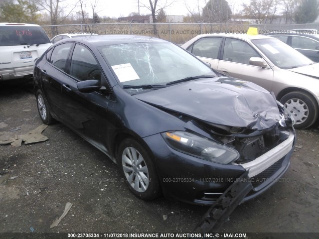 1C3CDFBB3ED824033 - 2014 DODGE DART SXT GRAY photo 1