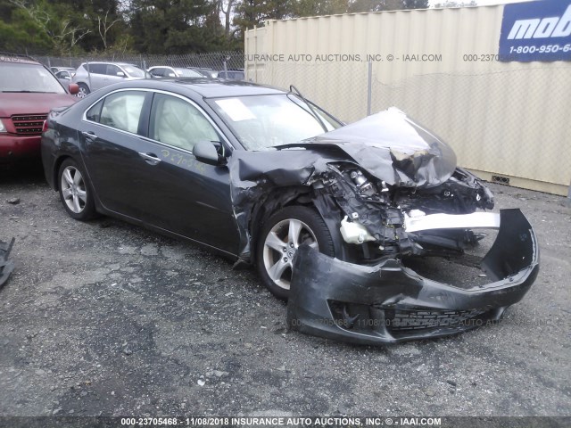 JH4CU2F69AC004233 - 2010 ACURA TSX GRAY photo 1