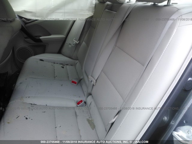 JH4CU2F69AC004233 - 2010 ACURA TSX GRAY photo 8