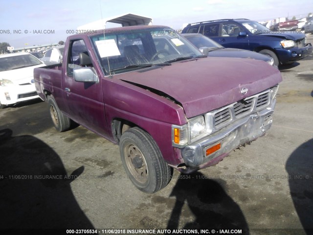 1N6SD11S7SC455347 - 1995 NISSAN TRUCK E/XE RED photo 1