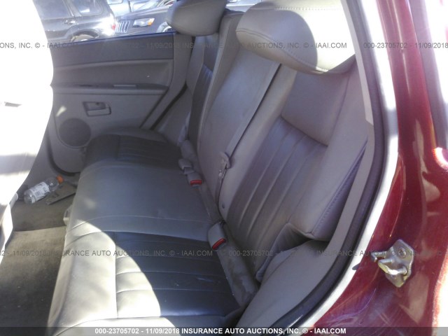 1J4HR48N95C647030 - 2005 JEEP GRAND CHEROKEE LAREDO/COLUMBIA/FREEDOM 红色 照片 8