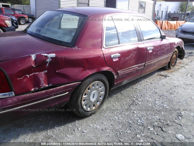 2FAFP73W63X164203 - 2003 FORD CROWN VICTORIA  BURGUNDY photo 6