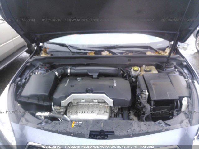 1G11C5SA1DF272616 - 2013 CHEVROLET MALIBU 1LT BLUE photo 10