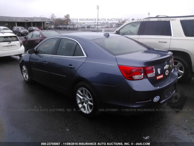 1G11C5SA1DF272616 - 2013 CHEVROLET MALIBU 1LT BLUE photo 3