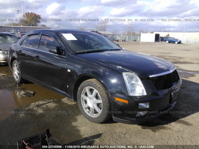 1G6DW677370132608 - 2007 CADILLAC STS BLACK photo 1