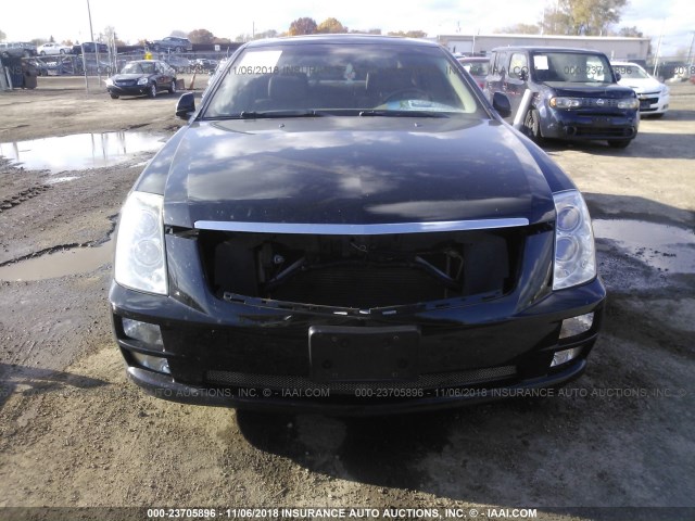 1G6DW677370132608 - 2007 CADILLAC STS BLACK photo 6